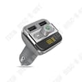 Miniatyrbild 3 av 4: TD® fm-sändare bluetooth bilsändare cigarettändaruttag radio MP3-spelare multimedia billig samtal handsfree usb-kit