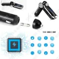 Miniatyrbild 3 av 4: TD® Bilsändare Dubbel USB-port Vikbar och insättningsbart kort Handsfree-samtal