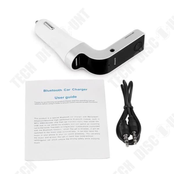 TD® Bil Bluetooth FM-sändare MP3 trådlös spelare för telefon iPhone Samsung LG Bärbar / Multifunktionell