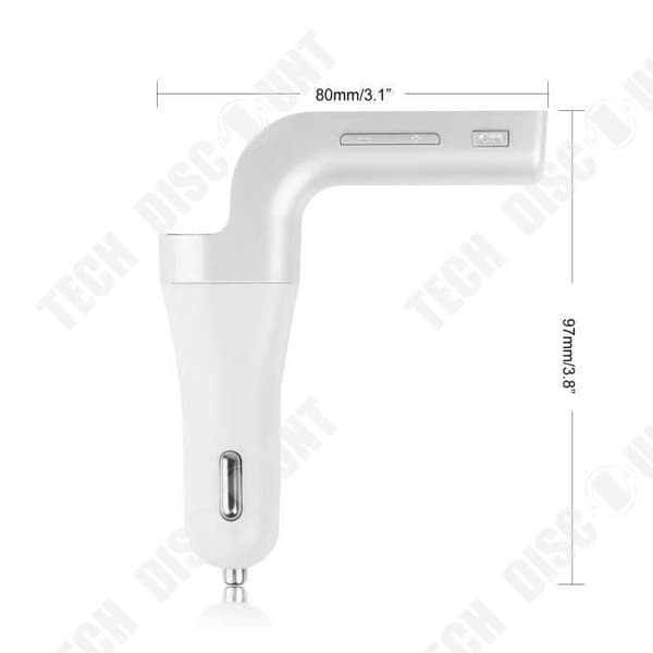 TD® Bil Bluetooth FM-sändare MP3 trådlös spelare för telefon iPhone Samsung LG Bärbar / Multifunktionell