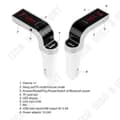 Miniatyrbild 2 av 4: TD® Bil Bluetooth FM-sändare MP3 trådlös spelare för telefon iPhone Samsung LG Bärbar / Multifunktionell