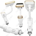 Miniatyrbild 4 av 4: TD® Multifunktion Bil Bluetooth-sändare USB-laddare Telefonsamtal Handsfree-kit Iphone Android FM-adapter