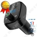 Miniatyrbild 1 av 4: TD® Bluetooth 4.2 FM-sändare, trådlös bilsats Bilradio MP3 handsfree, dubbla USB-portar, Micro SD-TF för smartphone