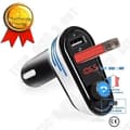 Miniatyrbild 1 av 4: TD® Bluetooth FM-sändare trådlös bilsats handsfree radioadapter Billaddare med dubbla USB-portar, LCD-skärm