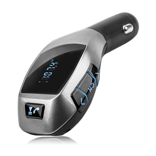 Bil mp3-spelare kort / U disk mobiltelefon bluetooth handsfree samtal FM-sändare biltillbehör