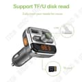 Miniatyrbild 2 av 4: TD® Car KIT FM-sändare Bluetooth musikspelare USB-laddning - Bluetooth Wireless KIT 2 USB 1 SD-port - Biltillbehör