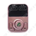 Miniatyrbild 3 av 4: TD® Car FM-sändare - Dual USB Bluetooth 4.1 - Laddare Handsfree Bilsats FM-sändare MP3-spelare - Rose Gold