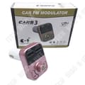Miniatyrbild 4 av 4: TD® Car FM-sändare - Dual USB Bluetooth 4.1 - Laddare Handsfree Bilsats FM-sändare MP3-spelare - Rose Gold