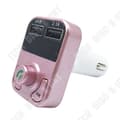 Miniatyrbild 1 av 4: TD® Car FM-sändare - Dual USB Bluetooth 4.1 - Laddare Handsfree Bilsats FM-sändare MP3-spelare - Rose Gold
