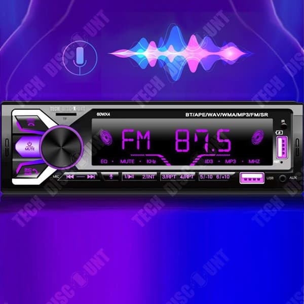 TD® Bluetooth bilradio multifunktion bil bluetooth mp3-spelare bil kartinspelare för taxibil