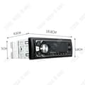 Miniatyrbild 4 av 4: TD® Bluetooth bilradio bil MP3-spelare bluetooth handsfree bilkortläsare usb kortläsare