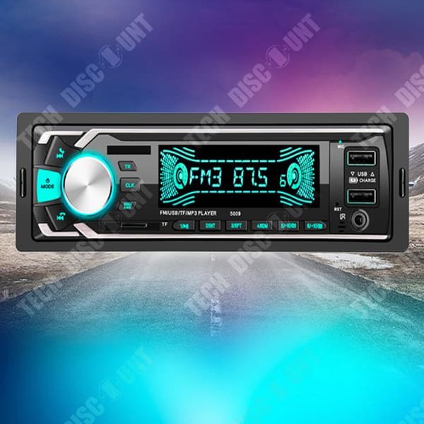 TD® Bluetooth bilradio bil MP3-spelare bluetooth handsfree bilkortläsare usb kortläsare