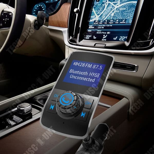 TD® bluetooth FM-sändare bil bluetooth mp3 FM-sändare bil bluetooth billaddare bluetooth mp3-spelare för bil