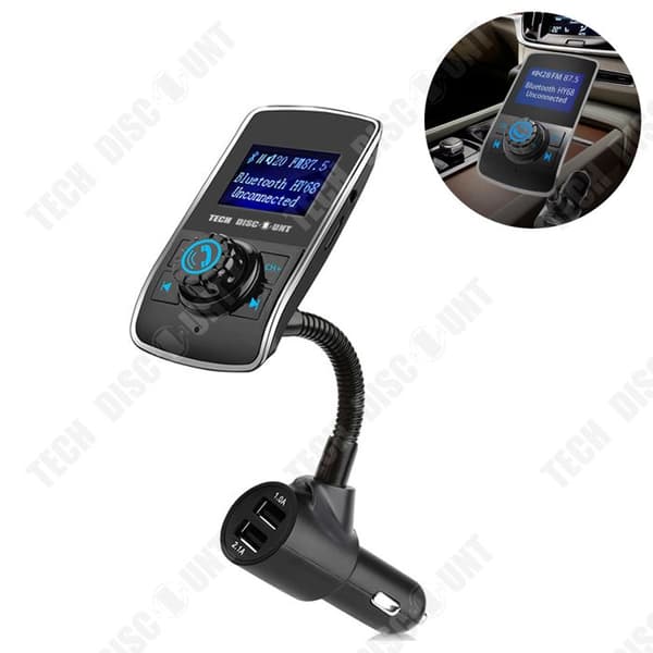 TD® bluetooth FM-sändare bil bluetooth mp3 FM-sändare bil bluetooth billaddare bluetooth mp3-spelare för bil