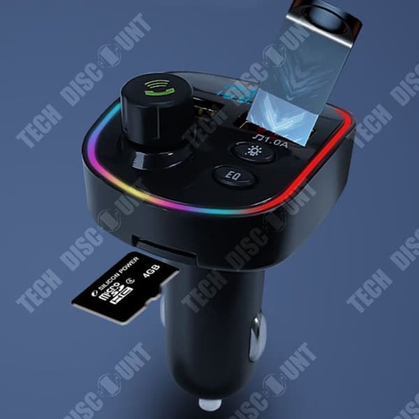 TD® Bluetooth FM-sändare Billaddare Bluetooth MP3-spelare Bluetooth Handsfree-sändare Biltillbehör