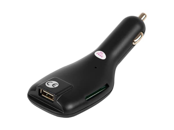 FM-sändare Blow LCD USB SD TF svart + fjärrkontroll