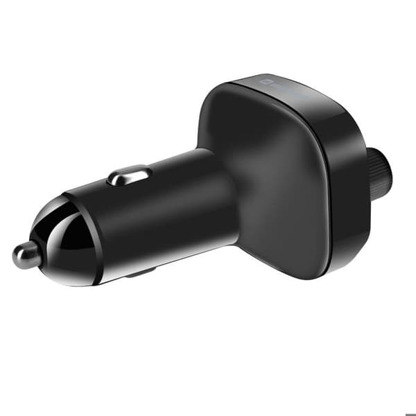 FM-sändare Bluetooth 5.3 Snabbladdning 15.5W RGB och MP3-uppspelning Swissten Svart