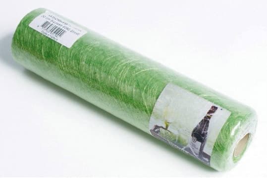 Dekorväv Crisp - Hel rulle 25 meter - Grön