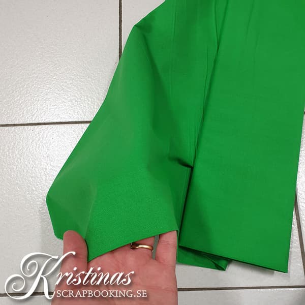 Bomullstyg - Green Screen - B: 145 cm - 10 meter