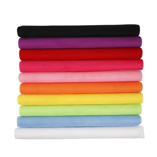 Tyll Storpack - 10 Rullar i mixade Färger - Bredd: 50 cm