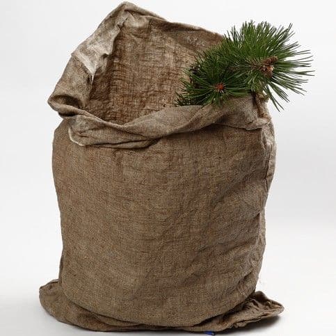 Lin Tyg Natur Oblekt - Bredd: 140 cm - 50 cm