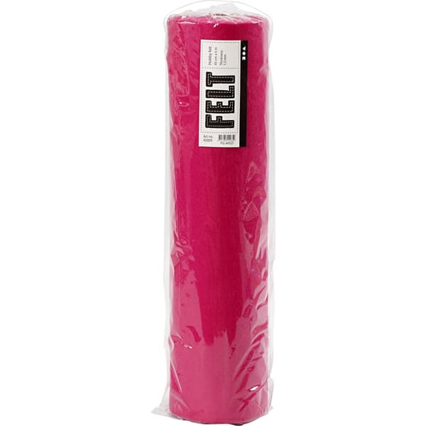 Hobbyfilt - B: 45 cm - Cerise - 5 m