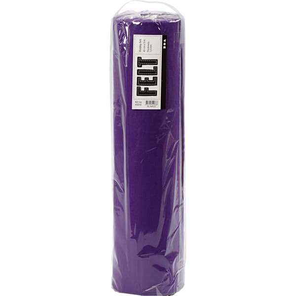 Hobbyfilt - B: 45 cm - Lila - 5 m