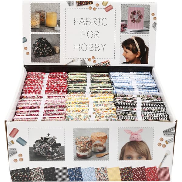Patchworktyg Storpack - 45x55 cm - 48 st
