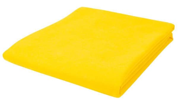 Dekorationsfilt 90cmx1m gul