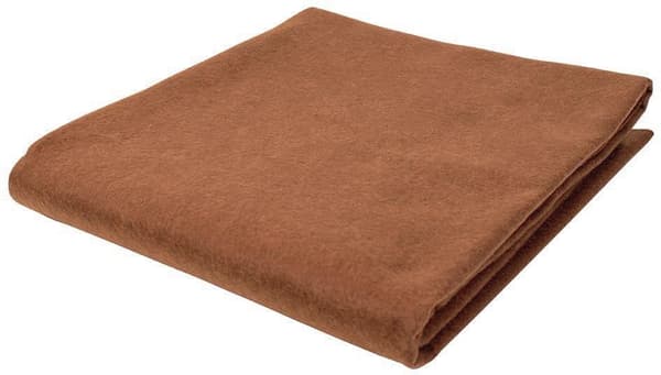 Dekorationsfilt 90cmx1m brun