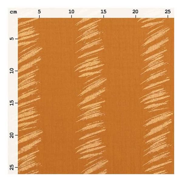 Dubbel varmfolie bomullsgazekupong, 130 gsm, 50 x 130 cm - Senap