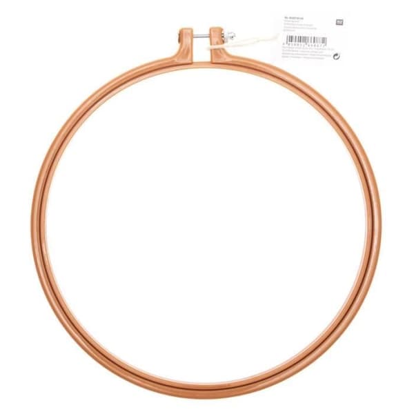 Plastbroderitrumma - RICO DESIGN - Senap - Ø 22,8 cm
