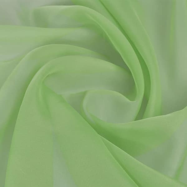 Voile tyg 1,45 x 20 m grön