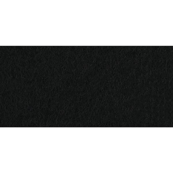 Filt svart 20x30 cm 1mm 2 stycken