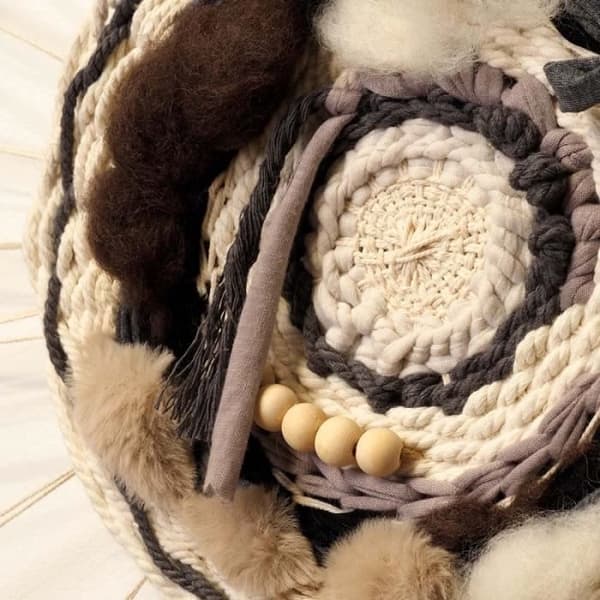 Tygroll - Falsk päls - Kanin - Beige - 30 cm x 1 m - 270 g/m2