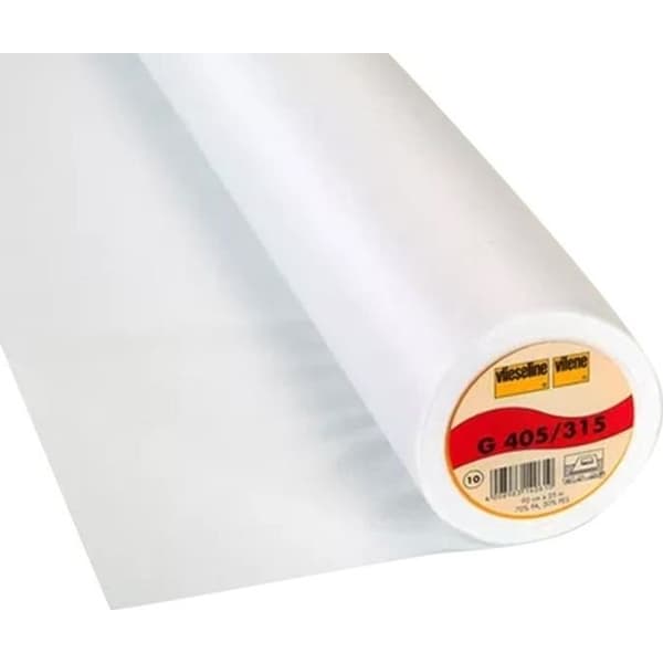 Fleksibel termofixering - Vlieseline G 405 - Vit - Per meter