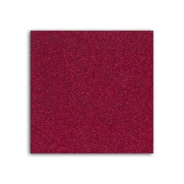 Påstryka glittertyg - TOGA - A4 - Röd