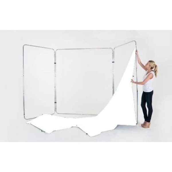 Lastolite LL LB7627, Vit, Tyg, Textil, Monotone, Panorama, LL LB7623, CE