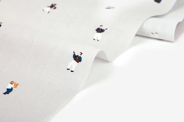 Dagligt tyg - DDF348-3 - Tryckt tyg, flerfärgad, 1,1x3 m