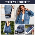 Miniatyrbillede 7 af 7: Lollanda 5 stk Strygelapper til Jeans – Patches i denimfarver 8x51 cm