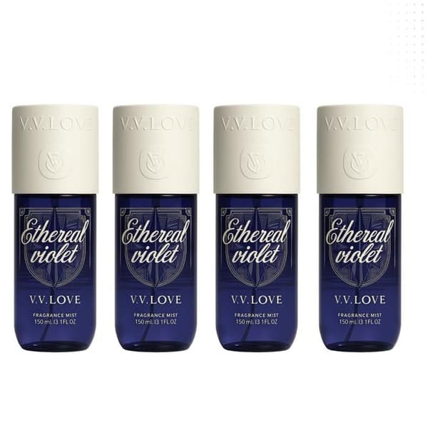 Vv Love Eterisk Violett Brume Parfumée för kvinnor 4*150ml