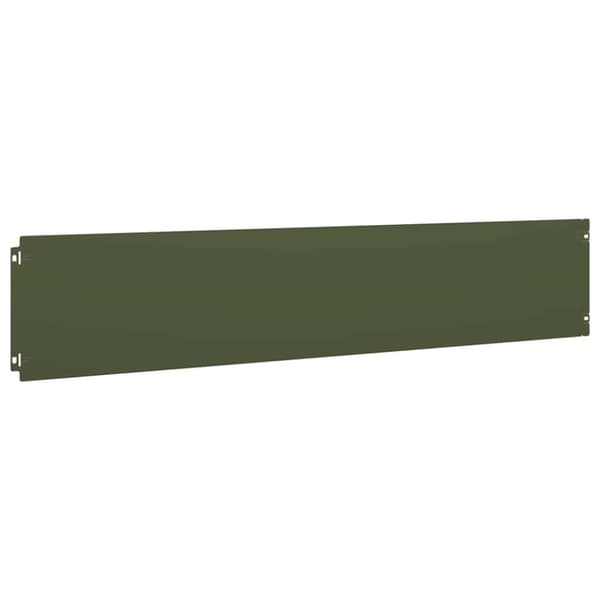Rabattkanter 30 st olivgrön 20x103 cm kallvalsat stål