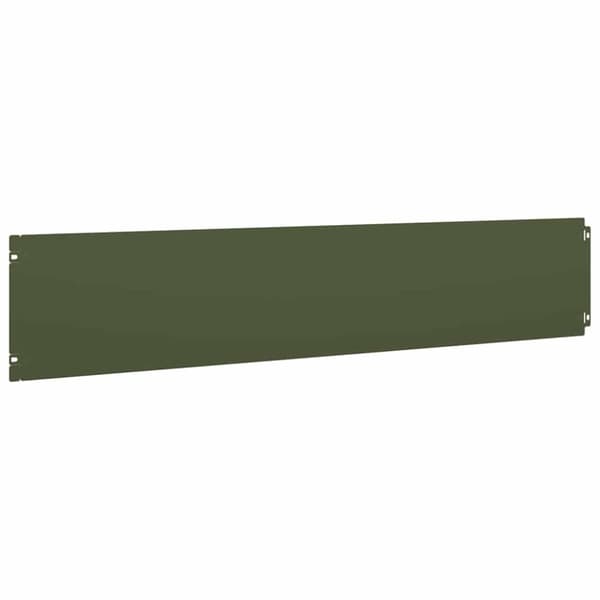 Rabattkanter 30 st olivgrön 20x103 cm kallvalsat stål