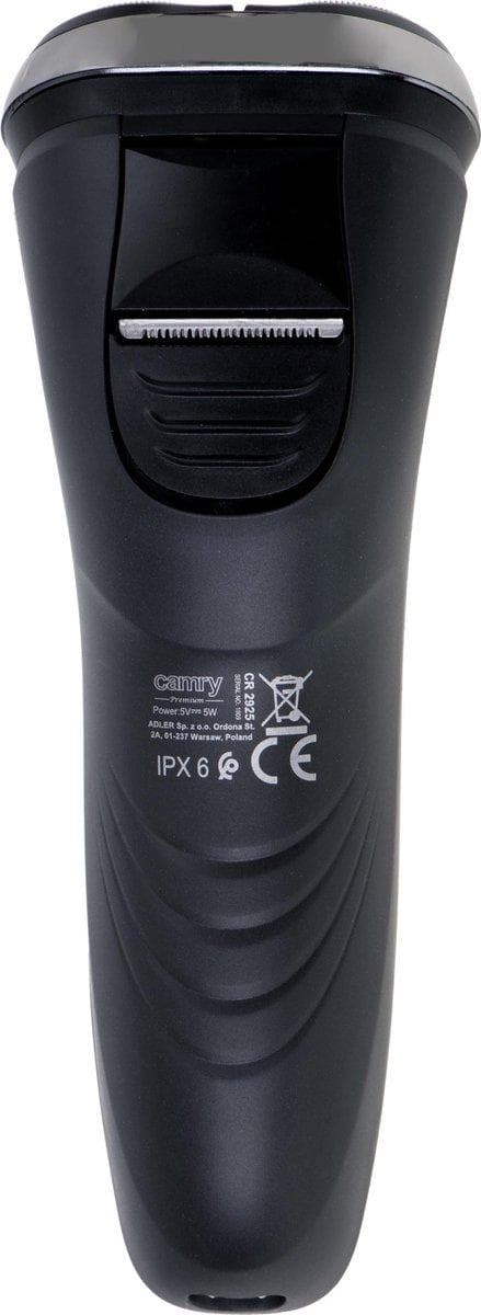 Camry Premium CR 2925 barbermaskine til mænd Rotationsshaver Trimmer Grå