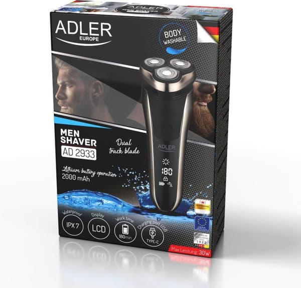 ADLER AD 2933 ELEKTRISK RAKapparat