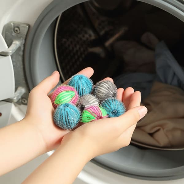 6-pakning anti-floketøy for vaskemaskin