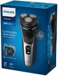 Miniatyrbillede 2 af 2: Philips S3143/00 barbermaskine til mænd Rotationsshaver Trimmer Sort, Sølv