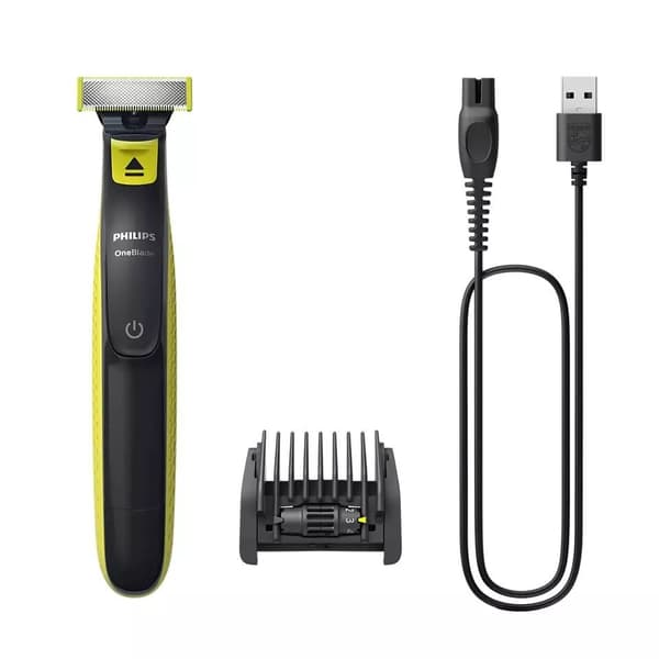 Philips Norelco OneBlade QP2724/10 barbermaskine til mænd Foliebarbermaskine Trimmer Grå, Lime