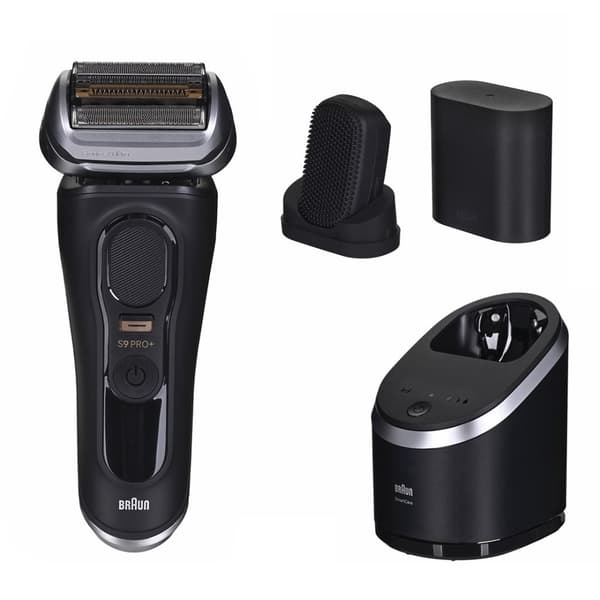 Braun Series 9 Pro+ 9590cc Wet &amp; Dry Foil shaver Trimmer Sort