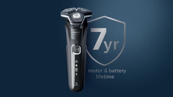 Philips SHAVER Series 5000 S5884/50 barbermaskine til mænd Roterende barbermaskine Trimmer Sort, Grøn